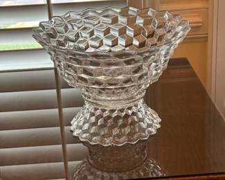 American Fostoria Punch Bowl