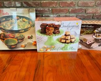 Misc  serving pieces, home decor, etc.