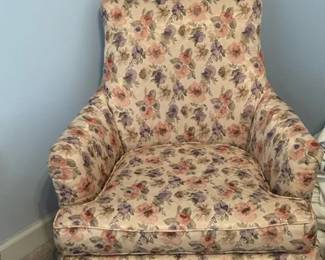 Newly upholstered chair, very good condition