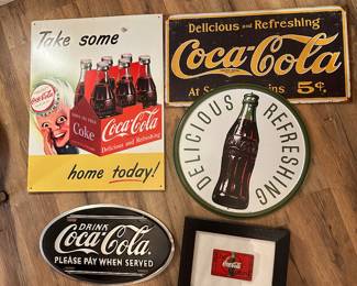 Coca Cola Signs 