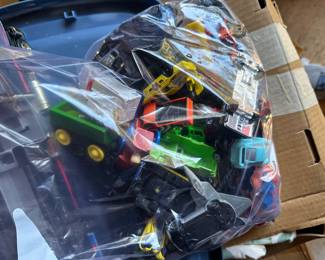 Hot Wheels and Matchbox cars 