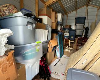 Old toys and lots of other items