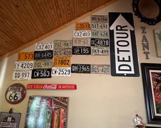 Old Texas license plates 