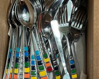 Fiesta ware flatware 