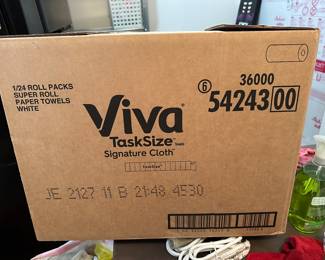 Case of Viva paper towels