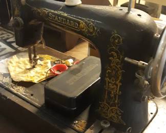 Vintage sewing machine singer