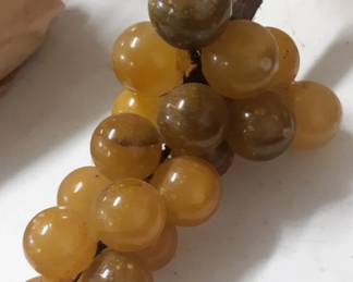 Vintage glass grapes