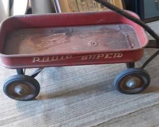 Little red Radio Flyer