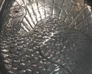 Designer turkey platter