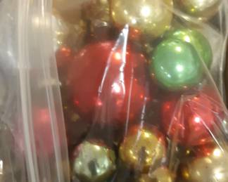 Vintage Christmas ornaments