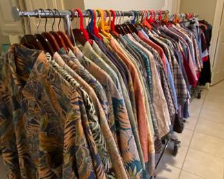Men's Shirts, L - 3XL, Tommy Bahama, Tori Richards, Burma Bilas, Levis Strauss & Co Jeans, 569