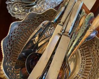 Silver Plate Serving Pieces 