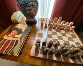 Vintage Quarts Chest Set,