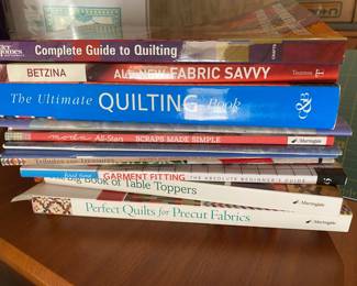 Collection of Quilting Books 