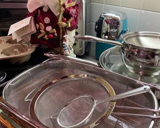 Father Christmas Fairy, Strainers all shapes and sizes 