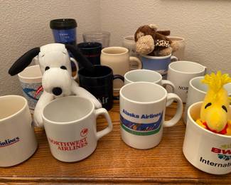 Collection of Airway Coffee Mugs 
