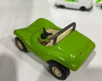 Vintage Tonka car, Scuttle Bug and other toy cars