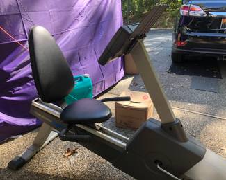 PRO-FORM XP 90
Recumbent exercise bike
Works well.  I burned 2.2 carbs while testing it out!