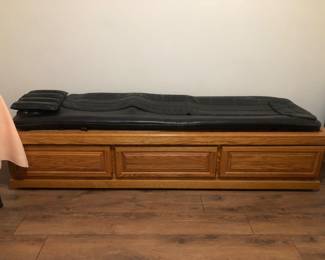 Massage table - This table was made by the owner 