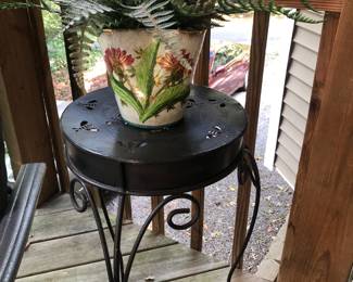 Side table for patio