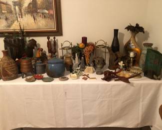 Plethora of decorative items