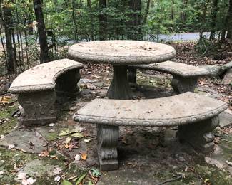 Cement patio table
$650