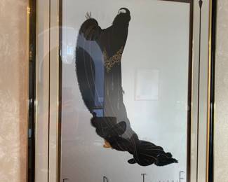 ERTE Signed Framed Art