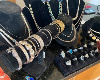 Gold and Silver Bracelets