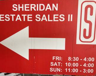 Best estate sale in Glenview this week courtesy of Sheridan Estate Sales II 