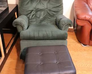 Chair and ottoman