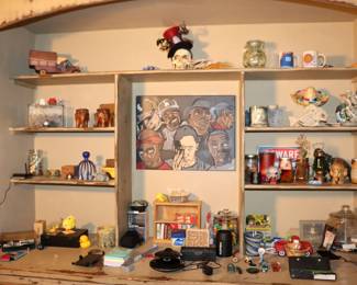 cubby w.shelves.knickknack