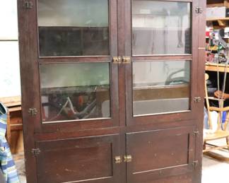 Glass front cabinet