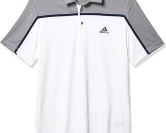 2 Adidas Golf Polo Shirts M