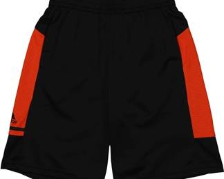 2 Adidas Mens Game Built Player Shorts L