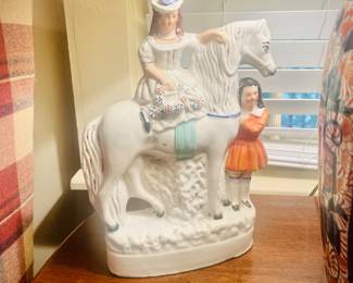 Staffordshire equestrian figures 