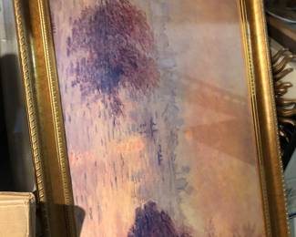 Huge Monet Art