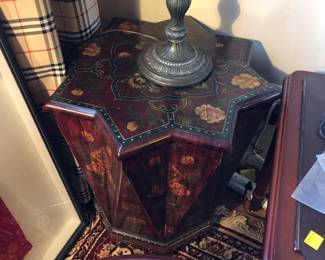 Painted Storage Table