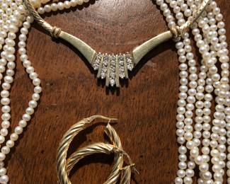 Diamonds, Gold and Pearls