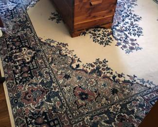 Area Rug and Cedar Chest