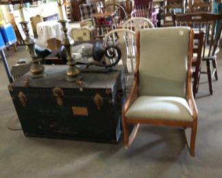 trunk with key $50.; Rocker $30