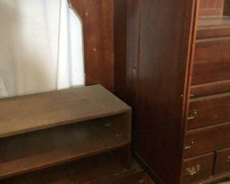 Inside entertainment center