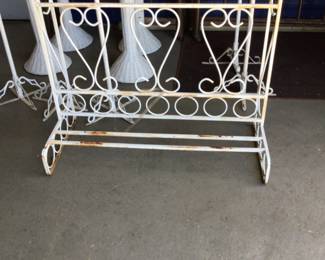 Vintage wrought iron kneeler$150. OBO