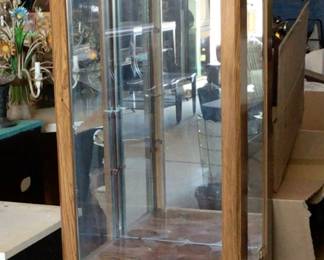 Lighted curio $75.