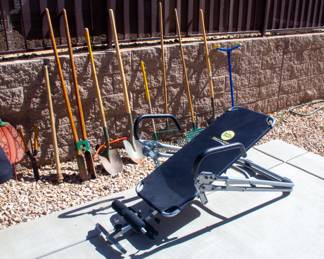 Body Power Health & Fitness equipment, gardening tools