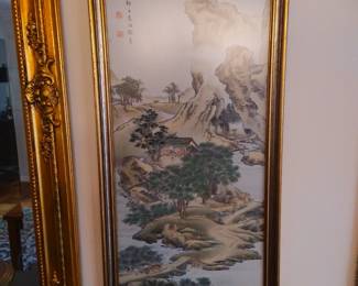 Framed art set of 2