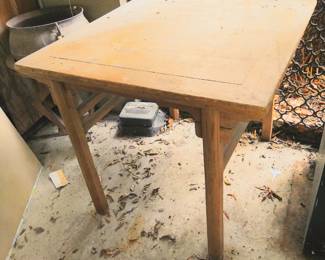 Antique Chinese 8 Goddess Table