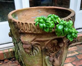 Balinese Clay Planter
(Very heavy)