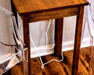 Oak side table