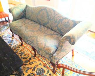 Damask Wing Sofa