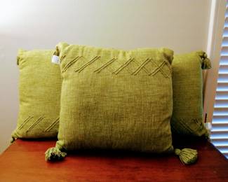 Linen pillows 16x16